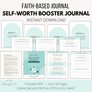 Self-Worth Booster Journal
